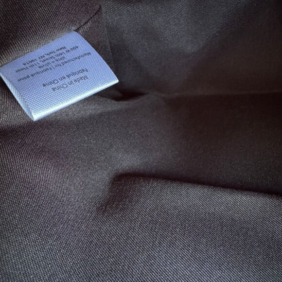 Alice + Olivia x Fabfitfun Pencil Make-up Pouch  Stripe Black New - Picture 6 of 10